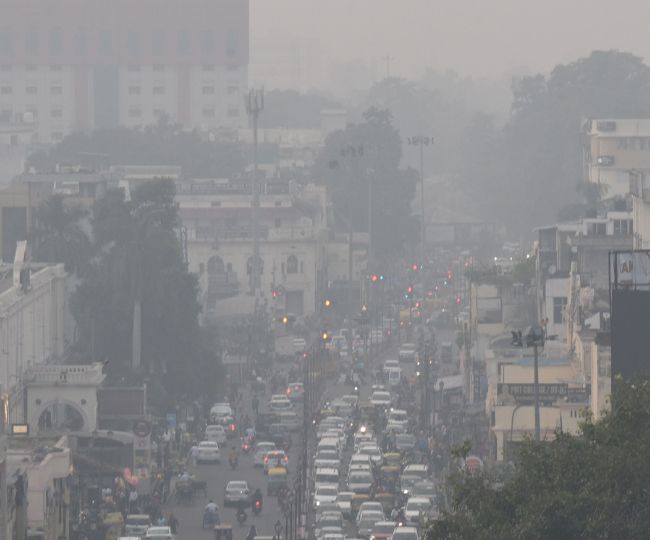Pollution in Lucknow बारिश के जाते ही हवा में घुलने लगा जहर, इंदिरा